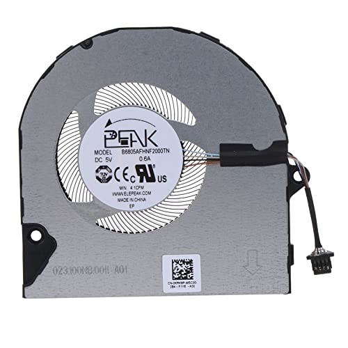 ZBIianxer Lüfter DC5V 0 5A 4-poliger 4-Draht Stecker Reparatur Für 5410 5415 5510 5515 7415 0KRK6P Leiser Lüfter Ersatz Laptop Lüfter Kühlkörper Leistungen von ZBIianxer
