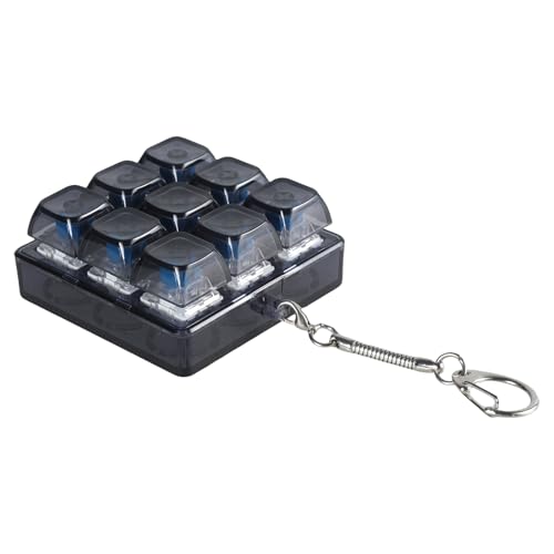 ZBIianxer Mechanische Tastaturen Schalter Wellentester 9Key XDA Translucent Keycap Switches Testing Tool ZBIianxer Mechanische Tastaturen Schalter Wellentester 9Key XDA Translucent Keycap Switches Testing Tool von ZBIianxer