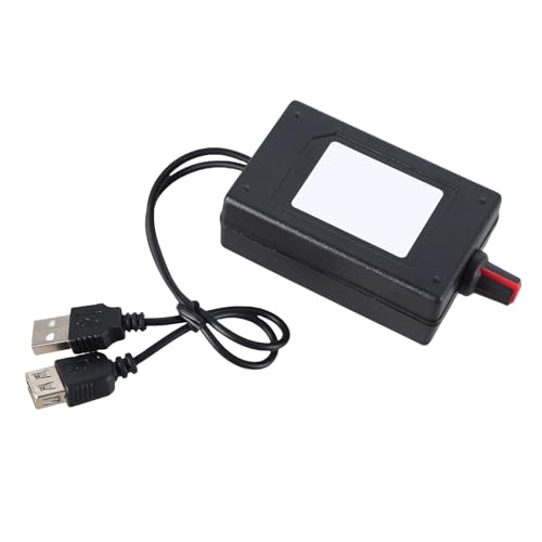 ZBIianxer USB Lüftergeschwindigkeitsregler 5V-30V 3A Einstellbarer Lüfter Stufenloser Reglerregler USB Verlängerungsgeschwindigkeitsreglerschalter von ZBIianxer