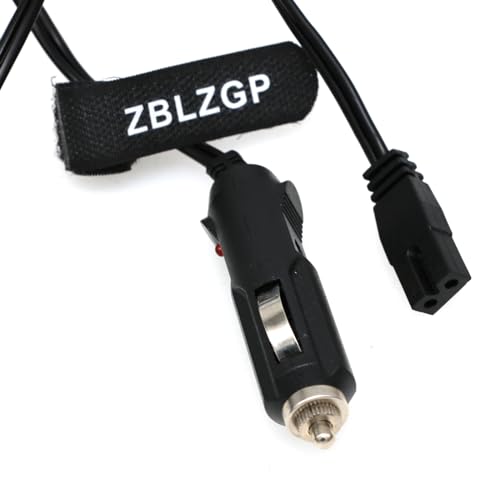 ZBLZGP 12 V Zigarettenanzünder auf B-Tail Stecker, spezielles Netzkabel für Auto und Zuhause, Doppelnutzung, Mini-Kühlschrank, Netzkabel, Verlängerungskabel, Ladekabel (1,5 m/12 V) von ZBLZGP