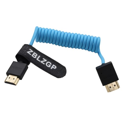 ZBLZGP 8K HDMI 2.1 Kabel geflochtenes Nylon mit vergoldeten Steckern 48Gbps Bandbreite 8K Ultra HD für LG OLED C2 Serie 4K/8K TVs von ZBLZGP