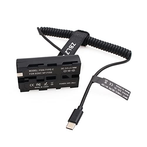 ZBLZGP USB C zu NP-F DC Koppler Dummy Akku für Sony NP-F550 F770 F570 F970 Atomos Ninja V-Monitor ZBLZGP USB C zu NP-F DC Koppler Dummy Akku für Sony NP-F550 F770 F570 F970 Atomos Ninja V-Monitor von ZBLZGP