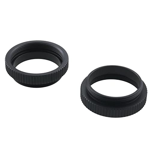 ZCZQC C-Mount Objektivadapter 5 mm C auf CS Verlängerungsrohr für CCTV Überwachungskameras C-CS Mount Adapter Spacer Ring von ZCZQC