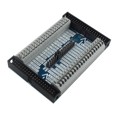 ZDE GPIO Breakout Board Erweiterung Extension Board kompatibel mit Raspberry Pi 5 / 4B / 3B+ / 3B / 2B / B+ von ZDE