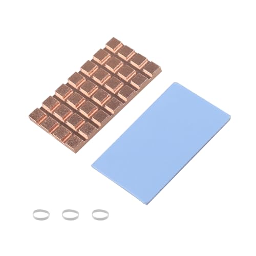 ZDE M.2 SSD Kühlkörper 32x18x2mm mit wärmeleitender Klebefolie für PC Laptop Raspberry Pi M.2 2242 SSD NVMe LED-Verstärker CPU IC Chip Leiterplatte Kühlung ZDE M.2 SSD Kühlkörper 32x18x2mm mit wärmeleitender Klebefolie für PC Laptop Raspberry Pi M.2 2242 SSD NVMe LED-Verstärker CPU IC Chip Leiterplatte Kühlung von ZDE