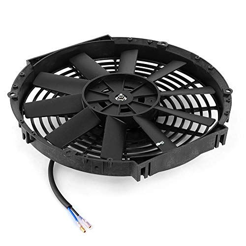 12in Pull/Push Car Lüftermotor Kühlung mit Montage Kit Auto Modifizierte Teile von ZDETGU