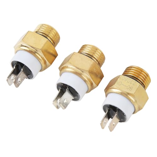 3pcs Motor Kühlmittellüftertemperatur M16x1.5mm Temperaturschalter für CB250 CB600 CBR600 CB900 von ZDETGU