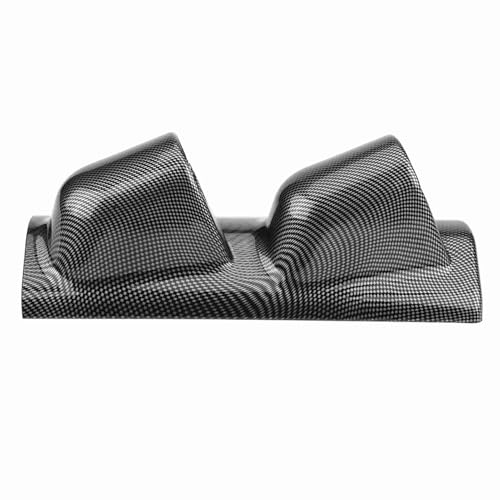 52 -mm -Messgeräte -Pod -Halter, Universal ABS -Plastik -Rennmesser -Halterung für Gastemperatur Turbo -Boost -Spannungsmesser -Messer Montage, Geeignet für (Doppelloch) von ZDETGU