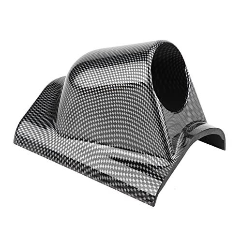 52 -mm -Messgeräte -Pod -Halter, Universal ABS -Plastik -Rennmesser -Halterung für Gastemperatur Turbo -Boost -Spannungsmesser -Messer Montage, Geeignet für (Einzelloch) von ZDETGU