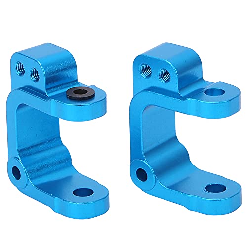 Aluminiumlegierung Hub Knöchelarm RC-Zubehör für 1-10 ECX 2 Radantrieb RC-Auto Silber (Blau ECX334001B) von ZDETGU