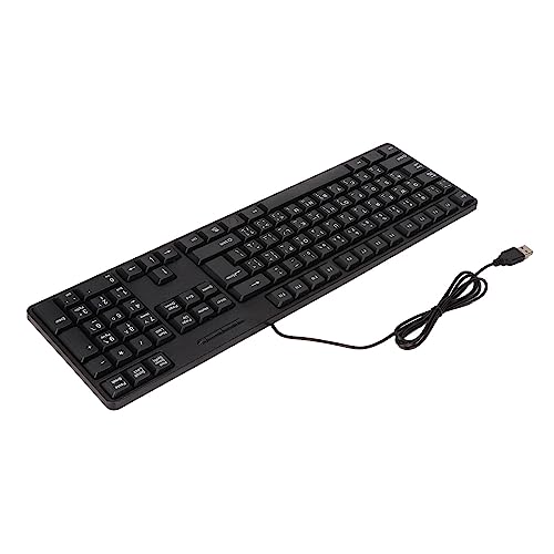 Arabische Tastatur 104 Tasten USB -Schnittstelle Wired Design Schwarzes ABS -Material Office Tastatur für Desktop Computer Arabische Tastatur 104 Tasten USB -Schnittstelle Wired Design Schwarzes ABS -Material Office Tastatur für Desktop Computer von ZDETGU