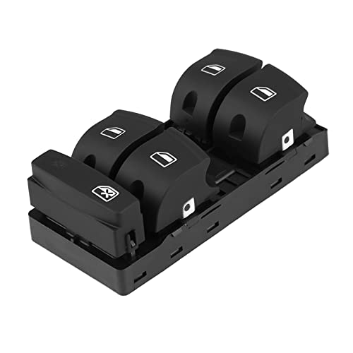 Auto Fenster Schalter für S6 C6 RS6 Allroad 2004-2014 mit Hoher Qualität ABS Kunststoff Einfach zu Installieren Direkt Ersatz 4 F0959851F 4 FD959851A von ZDETGU