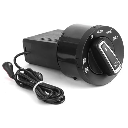 Automatische Scheinwerferlampensteuerschalter Leuchtsensor -Modul für MK4, 3BD941531 Schalter mit 112 Cm Länge Kabel, Direkter Anpassung für B5 B5.5 1998 Bis 2005, Sitz I. von ZDETGU