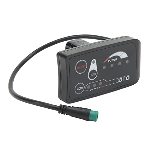 Elektrofahrrad-LED-Anzeigemesser für 22,2 Mm Lenker Tragbare und Benutzerfreundliche Anzeigepanel (36V) von ZDETGU