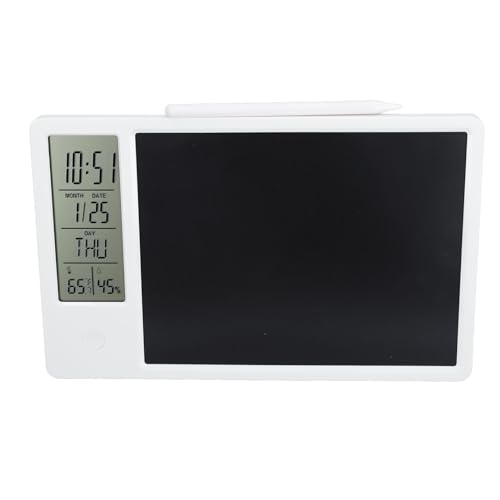 Elektronischer Kalender Schreibschreiber Multi -funktionaler Leichter Elektronischer Kalender mit Notepad for Office (White) von ZDETGU