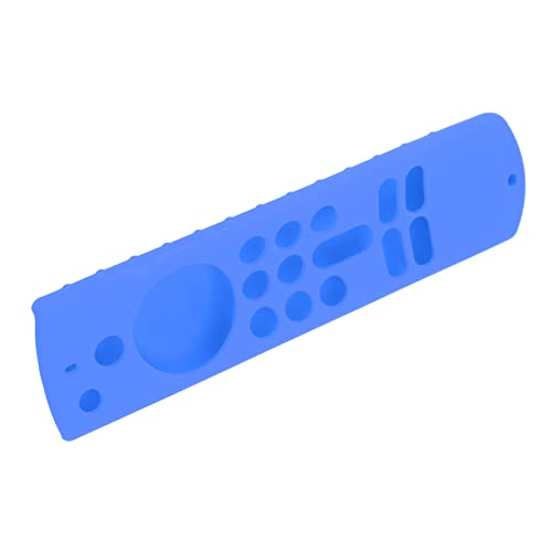 Fernbedienungs -Silikonabdeckung für TV -Stick Slip Silikon Schutzhülle mit Lanyard 3rd Gen Red (Blue) von ZDETGU