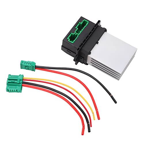 Gebläsemotorwiderstand für 6441L2, Packung mit 2 Kabelstopfen, Kompatibel mit C5 C3 1007, Regulierung von Heiz- und Kühlbedingungen Regulieren von ZDETGU