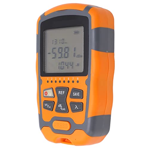 Handmesser Multifunktionales Optischer Faserkabel -Kabel -Tester mit LED Licht 30 MW (30MW) von ZDETGU