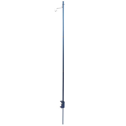 Tragbares Faltbare Leichte Laternenständer Aluminiumlegierung Ständer für Outdoor Camping BBQ Schwarz (Navy blau) von ZDETGU