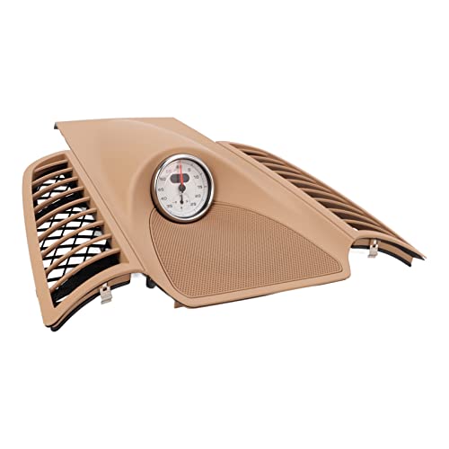 Upper Instrument Panel Set mit Stoppwatch 958 552 189 01 6W0 Beige Deckung Ersatz für 2011 Bis 2017 Black Stopwatch (schwarze Stoppuhr) (weiße Stoppuhr) von ZDETGU