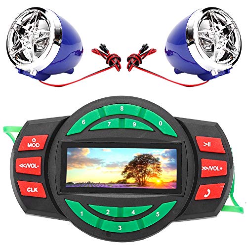 Wasserdichtes LCD -Motorrad -MP3 Player mit, FM Radio und Telefonladung Wasserdichtes LCD -Motorrad -MP3 Player mit, FM Radio und Telefonladung von ZDETGU