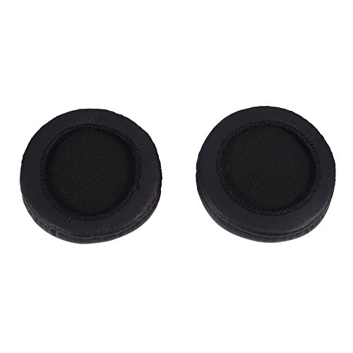 Weiche Ersatzohrblockpolster Kissen PU Leder Weichschaum für Headset Headphone Schwarzer Earpads Ersatzzubehör Weiche Ersatzohrblockpolster Kissen PU Leder Weichschaum für Headset Headphone Schwarzer Earpads Ersatzzubehör von ZDETGU