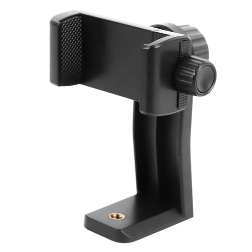 ZDETGU Telefonstativmontage Flexible Einstellen 360 Grad Rotatable 1/4 Zoll Schraubmobiltelefonständer Halter für Desktop -Stativ Drehen Horizontal und Vertikal (Horizontal und vertikal drehen) von ZDETGU