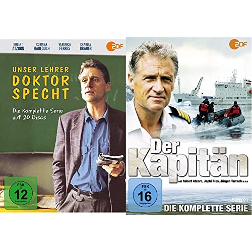 Unser Lehrer Doktor Specht - Die komplette Serie [20 DVDs] & Der Kapitän - Die komplette Serie (5 DVDs) von ZDF Video
