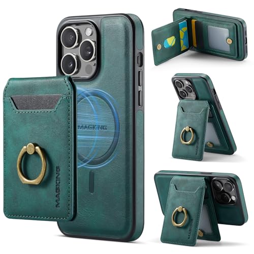 Handyhülle Abnehmbare Hülle Kompatibel mit iPhone 14 Pro Brieftaschenhülle mit Kartenhalter, 2-in-1-Ledertasche, schlanke Hülle mit RFID-blockierendem Magnetständer, abnehmbare, stoßfeste Telefonabdec Handyhülle Abnehmbare Hülle Kompatibel mit iPhone 14 Pro Brieftaschenhülle mit Kartenhalter, 2-in-1-Ledertasche, schlanke Hülle mit RFID-blockierendem Magnetständer, abnehmbare, stoßfeste Telefonabdec von ZDJKAFREH