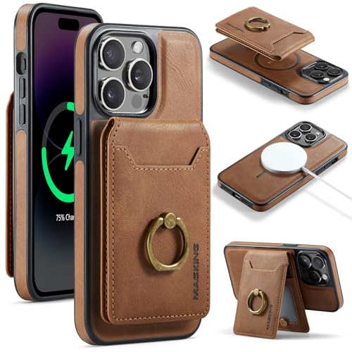 Handyhülle Abnehmbare Hülle Kompatibel mit iPhone 14 Pro Max Brieftaschenhülle mit Kartenhalter, 2-in-1-Ledertasche, schlanke Hülle mit RFID-blockierendem Magnetständer, abnehmbare, stoßfeste Telefona Handyhülle Abnehmbare Hülle Kompatibel mit iPhone 14 Pro Max Brieftaschenhülle mit Kartenhalter, 2-in-1-Ledertasche, schlanke Hülle mit RFID-blockierendem Magnetständer, abnehmbare, stoßfeste Telefona von ZDJKAFREH