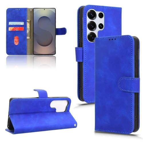 Handyhülle Brieftaschen-Hülle kompatibel mit Samsung Galaxy S25 Ultra Hülle mit Kartenhalter, Klapphülle PU-Leder Handy-Brieftaschen-Hülle mit Handschlaufe Stoßfeste Schutzhülle Schutzhülle(Blue) Handyhülle Brieftaschen-Hülle kompatibel mit Samsung Galaxy S25 Ultra Hülle mit Kartenhalter, Klapphülle PU-Leder Handy-Brieftaschen-Hülle mit Handschlaufe Stoßfeste Schutzhülle Schutzhülle(Blue) von ZDJKAFREH