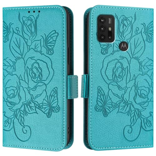 Handyhülle Kompatibel mit Motorola Moto G30/G10/G20/G10 Power Hülle, Brieftaschen-Hülle, schlankes PU-Leder-Handy-Flip-Folio-Gehäuse, stoßfeste Schutzhülle mit Kartenhaltern + Handschlaufe Schutzhülle Handyhülle Kompatibel mit Motorola Moto G30/G10/G20/G10 Power Hülle, Brieftaschen-Hülle, schlankes PU-Leder-Handy-Flip-Folio-Gehäuse, stoßfeste Schutzhülle mit Kartenhaltern + Handschlaufe Schutzhülle von ZDJKAFREH