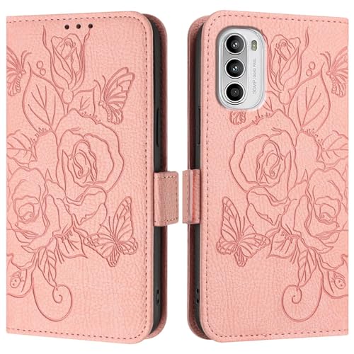 Handyhülle Kompatibel mit Motorola Moto G52 4G/G82 5G/G71S 5G Hülle, Brieftaschen-Hülle, schlankes PU-Leder-Handy-Flip-Folio-Gehäuse, stoßfeste Schutzhülle mit Kartenhaltern + Handschlaufe Schutzhülle Handyhülle Kompatibel mit Motorola Moto G52 4G/G82 5G/G71S 5G Hülle, Brieftaschen-Hülle, schlankes PU-Leder-Handy-Flip-Folio-Gehäuse, stoßfeste Schutzhülle mit Kartenhaltern + Handschlaufe Schutzhülle von ZDJKAFREH