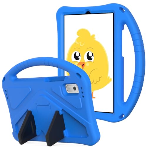 Tablet PC Hülle Kompatibel mit NEC Lavie Tab T9 9"(2024) Hülle, Kinderhülle, leichte Tablet-Hülle aus EVA mit verstellbarem Riemen, stoßfestem Griff und Ständer Compatible with Kinder, tragbare Schutz von ZDJKAFREH