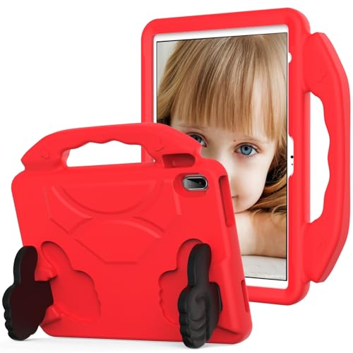 Tablet PC Hülle Kompatibel mit iPad Air 6 11"(2024)/Air 11 Zoll 2024 M2 Tablet-Hülle Compatible with Kinder, leichte, stoßfeste EVA-Schutzhülle mit Griff und Standfunktion, kinderfreundliche Hülle Sch von ZDJKAFREH
