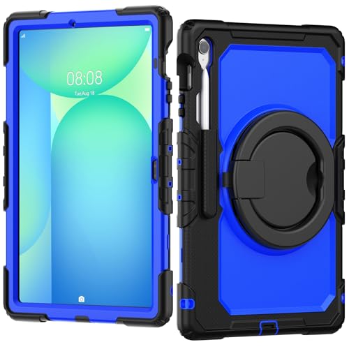 Tablet PC Hülle Robuste, stoßfeste TPU-Hülle, kompatibel mit Samsung Galaxy Tab S10 FE Plus 13,1 Zoll SM-X620/X626B 2025, Kinderhülle, 360 Grad drehbarer Griff, Ständerhalterung mit Displayschutzfolie Tablet PC Hülle Robuste, stoßfeste TPU-Hülle, kompatibel mit Samsung Galaxy Tab S10 FE Plus 13,1 Zoll SM-X620/X626B 2025, Kinderhülle, 360 Grad drehbarer Griff, Ständerhalterung mit Displayschutzfolie von ZDJKAFREH