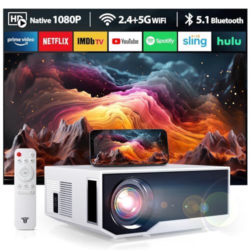Neuer Beamer,4K-Unterstützung 5G WiFi projektor mit 20000 Lumen 300" Display Am Abend Outdoor Beamer Heimkino, kompatibel mit Smartphones/TV-Stick/PS5 /USB Neuer Beamer,4K-Unterstützung 5G WiFi projektor mit 20000 Lumen 300" Display Am Abend Outdoor Beamer Heimkino, kompatibel mit Smartphones/TV-Stick/PS5 /USB von ZDK