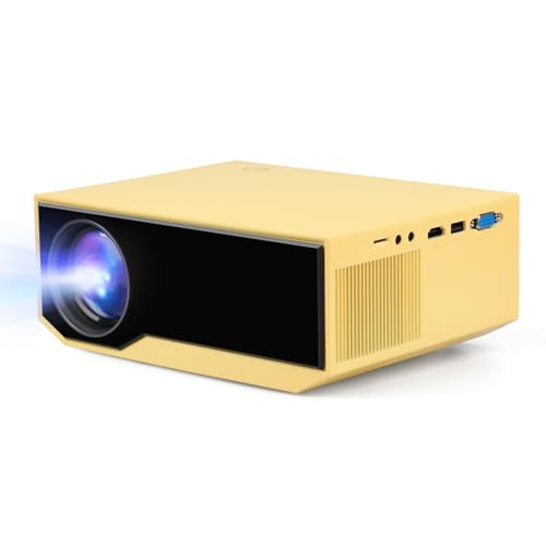 ZDK Mini Beamer 4K Unterstützt,Full HD 1080P Beamer mit Bluetooth und WiFi,20000 Lumen Tragbarer Projektor Heimkino,Kompatibel mit Smartphone/TV Stick/TV Box/HDMI/USB/AV/PS5 (Gelb) ZDK Mini Beamer 4K Unterstützt,Full HD 1080P Beamer mit Bluetooth und WiFi,20000 Lumen Tragbarer Projektor Heimkino,Kompatibel mit Smartphone/TV Stick/TV Box/HDMI/USB/AV/PS5 (Gelb) von ZDK