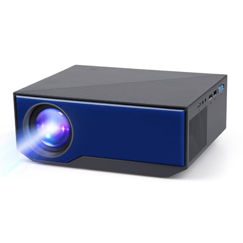 ZDK Mini Beamer 4K-Unterstützung,Smart Projector Compatible with Android/iOS/Windows/TV Stick,GC06B-BK-HPDE02 ZDK Mini Beamer 4K-Unterstützung,Smart Projector Compatible with Android/iOS/Windows/TV Stick,GC06B-BK-HPDE02 von ZDK
