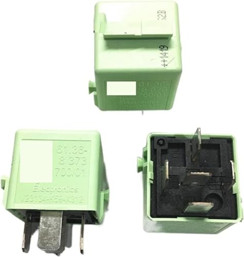 ZDVHOMCB Relais 1 Stück 12 V 5-polige Kraftstoffpumpe Klimaanlagenpumpe Zündrelais V23134-K59-X312 für 61.36-8 373 700/01 von ZDVHOMCB