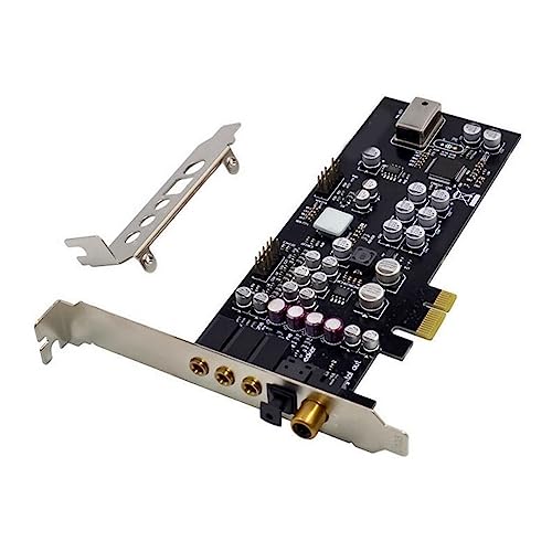 ZDdp PCIe X1 CM8828 7.1CH verlustfreie DTS-Soundkarte, Glasfaser-Koaxial-Soundkarten-Modul von ZDdp