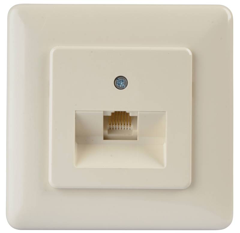ISDN 1X8-4RSU - ISDN Anschlussdose, mit Widerstand, Unterputz von ZE KOMMUNIKATIONSTECHNIK