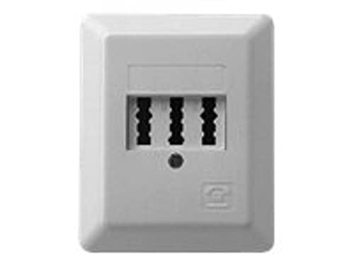 ZE KOMMUNIKATIONSTECHNIK 3x6 Standard - Wanddose - TAE-NFN von ZE KOMMUNIKATIONSTECHNIK