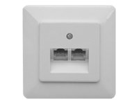 Ze Kommunikationstechnik UAE 8/8 Up White Outlet Box – Outlet Boxes von ZE Kommunikationstechnik