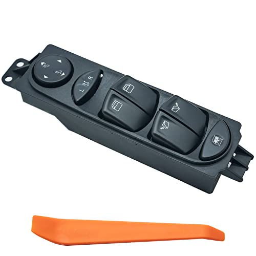 ZEALfix Power Master Window Switch für Viano Vito W639 Switch Fensterheberschalter A6395451313 6395451313S von ZEALfix