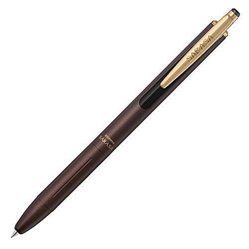 ZEBRA Sarasa Grand P-JJ56-VEG Gel-Kugelschreiber, 0,5 mm, Vintage-Farbe, Braun/Grau von ZEBRA