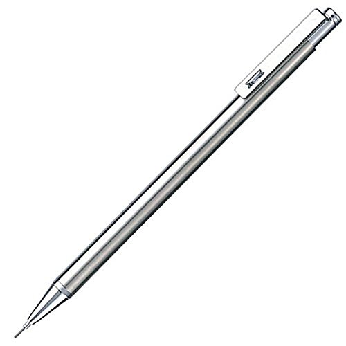 ZEBRA TS-3 Mini-Druckbleistift, 0,5 mm, silberfarben Mechanischer Bleistift T-3 silber von ZEBRA