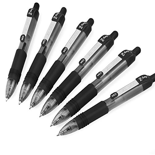 Zebra Z-Grip Smooth Mini-Kugelschreiber, einziehbar, 1,0 mm, Schwarz, 6 Stück Zebra Z-Grip Smooth Mini-Kugelschreiber, einziehbar, 1,0 mm, Schwarz, 6 Stück von Zebra Technologies
