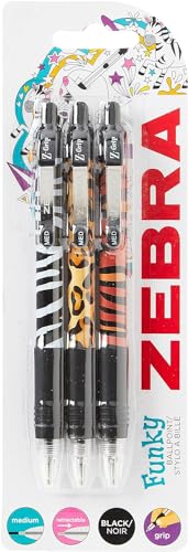 ZEBRA ZGRIP BALLPOINT PEN ASSORTED02257, mehrfarbig von ZEBRA