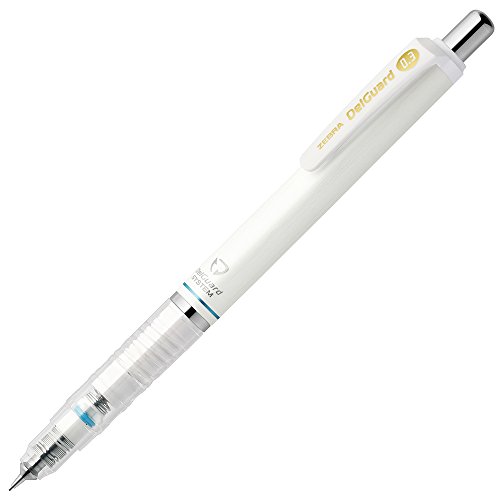 Zebra Druckbleistift, Del Guard, 0,3 mm, Weiß (P-MAS85-W) von Zebra